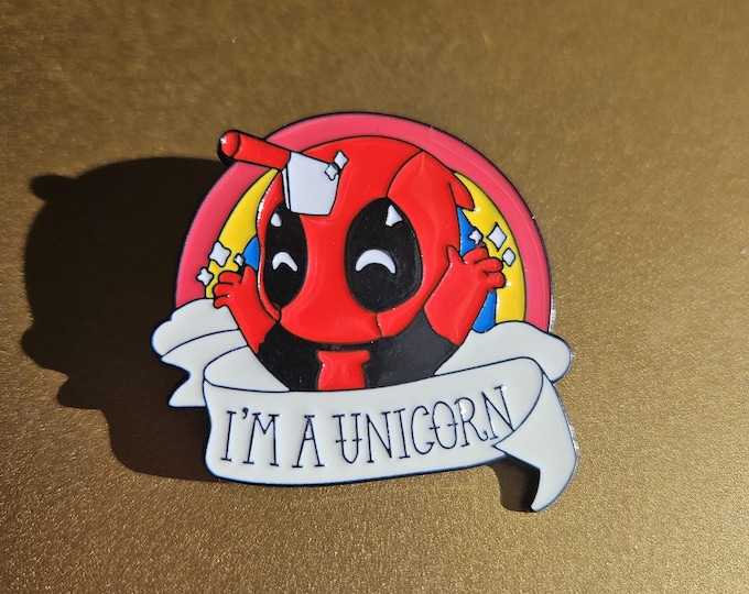 Deadpool Pin. Superhero Enamel Pin. Movie Pin. Backpack Accessories. - Etsy