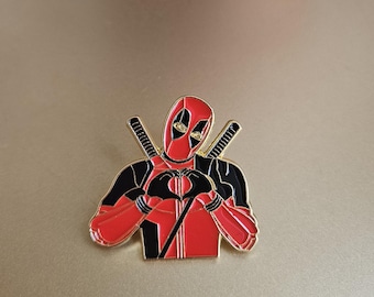 Superhero Pin. Funny Pin. Movie Pin.