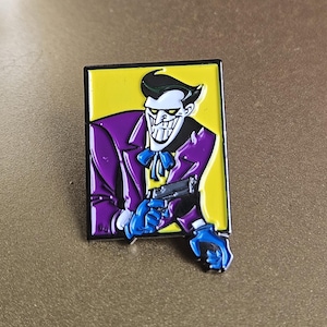Villain Pin. Movie Pin. Comic Book Pin. Superhero Accessories. Backpack Accessories. Joker.
