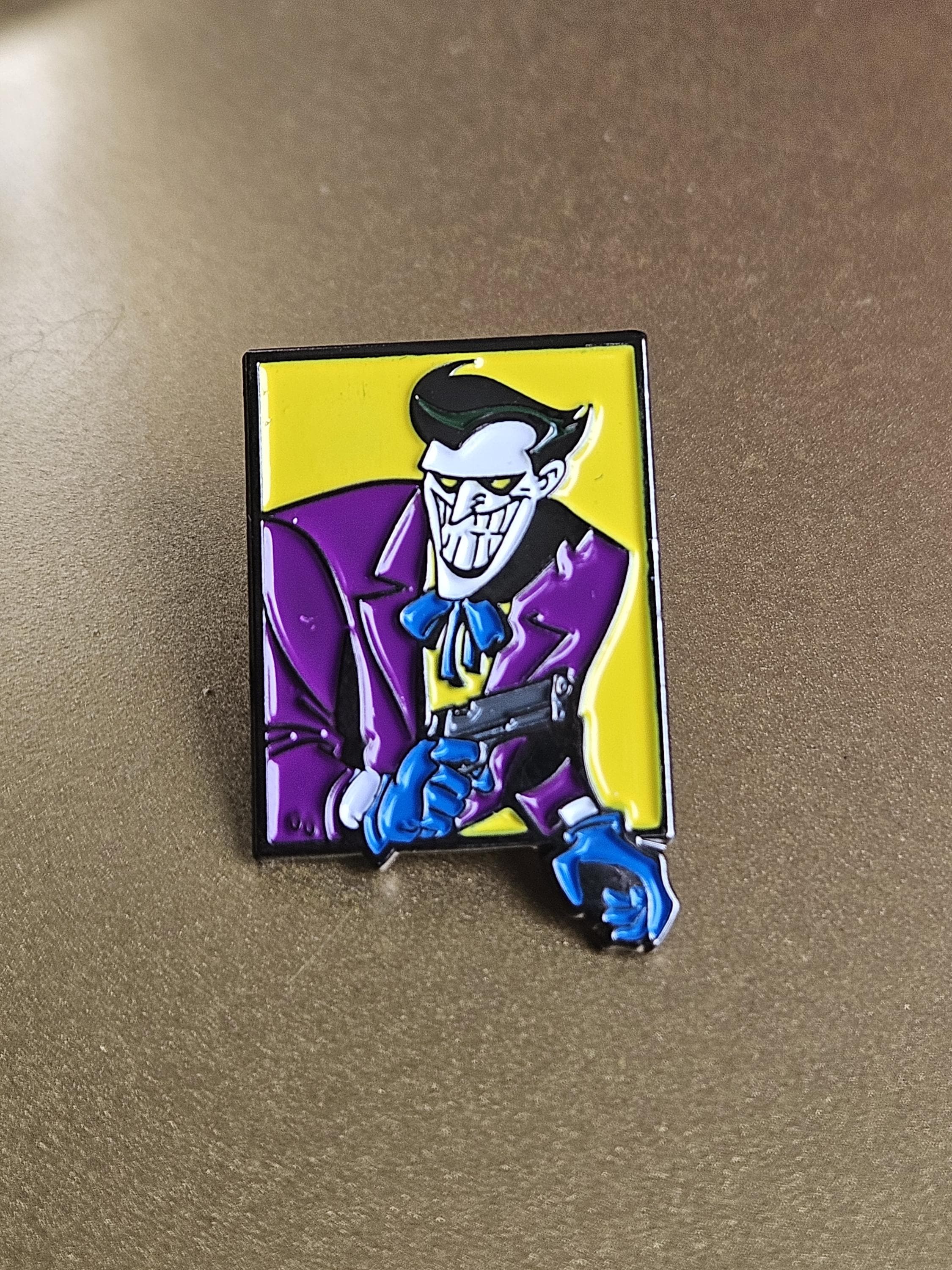 Villain Pin. Movie Pin. Comic Book Pin. Superhero Accessories. Backpack Accessories. Joker.