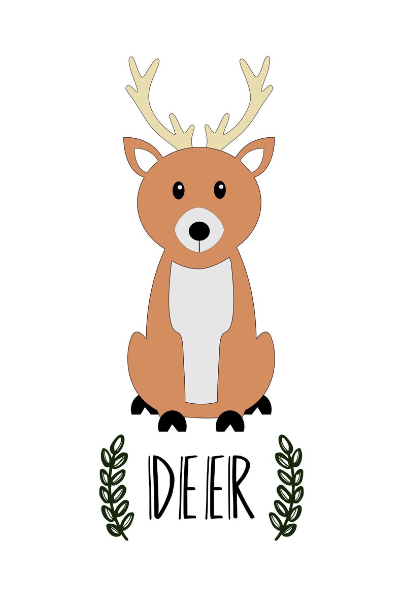 Download Forest Friends Woodland Animals SVG/PNG Bundle | Etsy