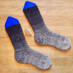 Hand Knit Cable Socks