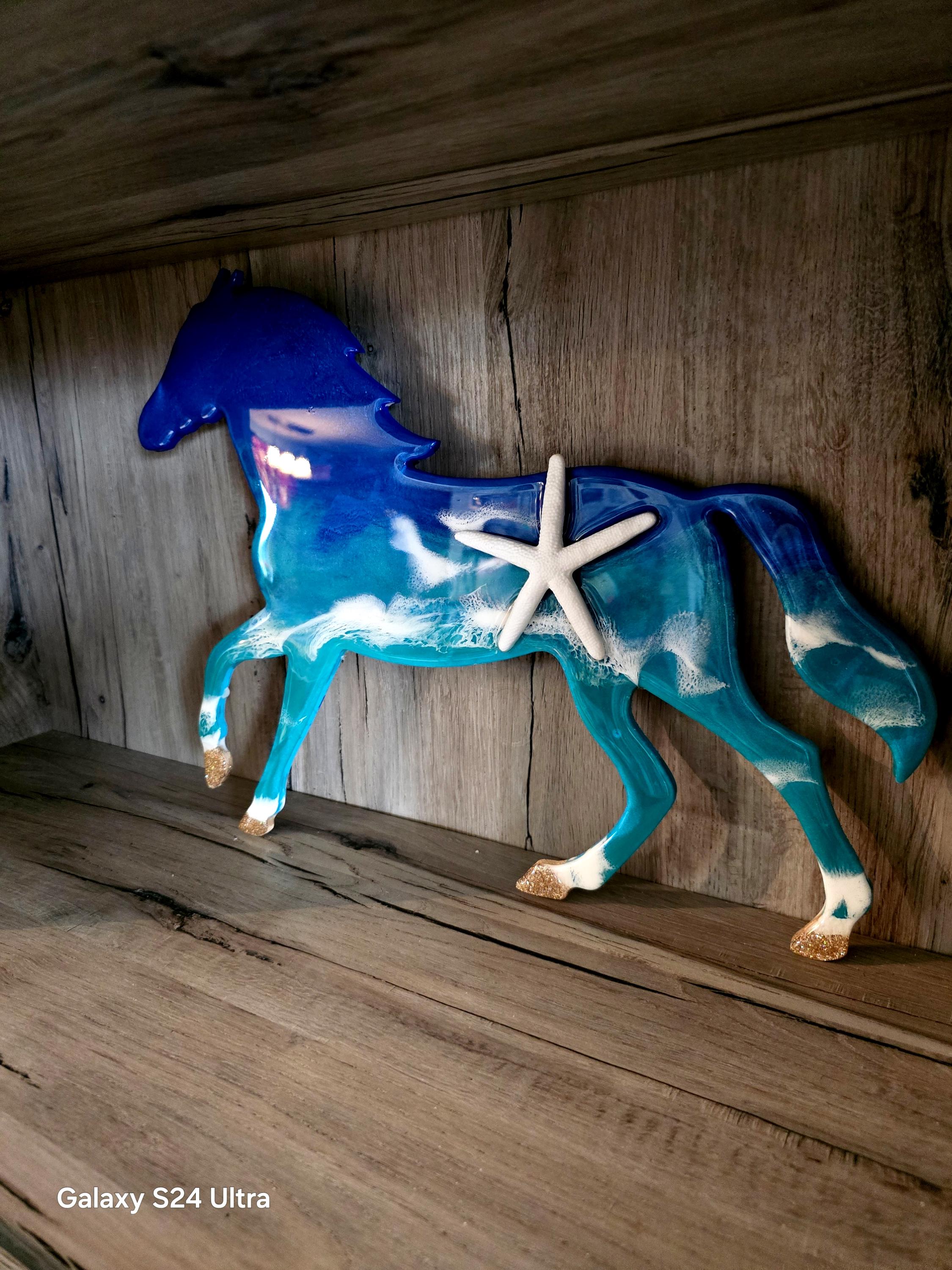 3D Sea Wave Horse 134 Wall Murals