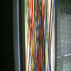 wall sculpture/light wall art/light sculpture/titled Waft