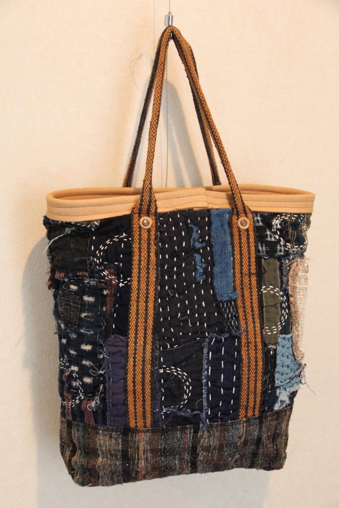 Antique japanese boro bag | Etsy