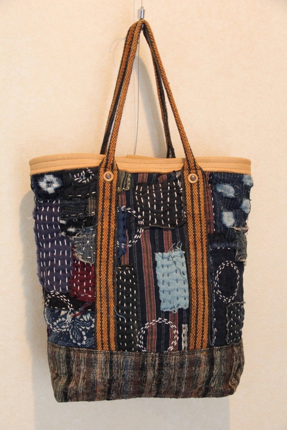Antique japanese boro bag | Etsy