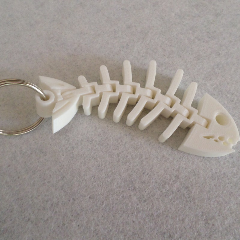 Fish Keychain - Etsy