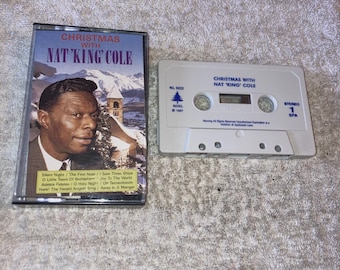 Kerst met NAT KING COLE-cassette 1989 Noël