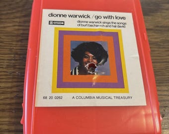 Dionne Warwick / Go With Love- Sceptor 8-Track Tape , Lieder von Burt Bacharach