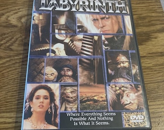 DVD Labyrinthe 1999 Jim Henson - Lucasfilms, David Bowie et Jennifer Connelly