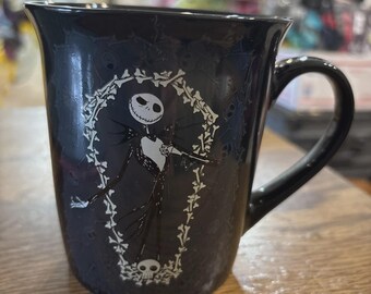 Disney Tim Burtons Nightmare Before Christmas Coffee Cup Mug, Pumpkin King