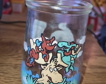 1996 Welch's Jelly Jar Verre Wubbulous Dr Seuss #4 Thidiwck & Friends