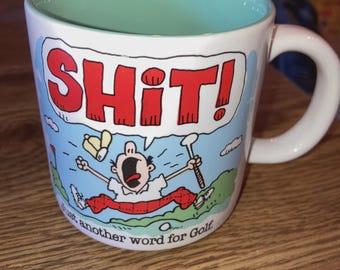 Sh*t! Just Another Word for Golf- Funny Coffee Mug Cup