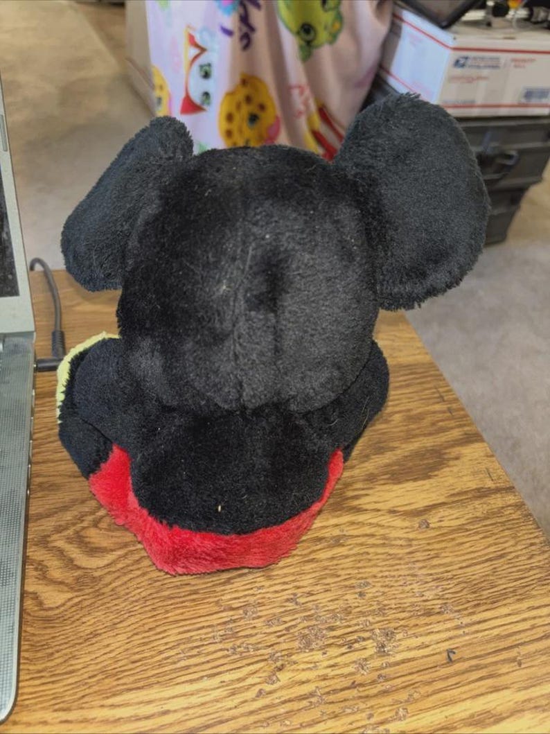 Vintage Mickey Mouse Plush Early 1970s Disney image 4