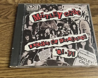 Motley Crue Decade of Decadence '81-'91 CD Elektra Medley