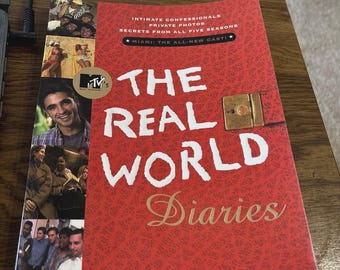 MTV The Real World Diaries 1996 Trade PB Confessionals, Photos, Secrets