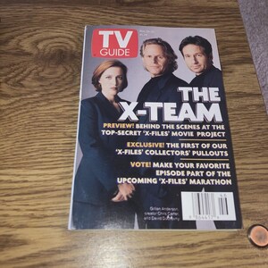 X Files Tv Guide - Etsy