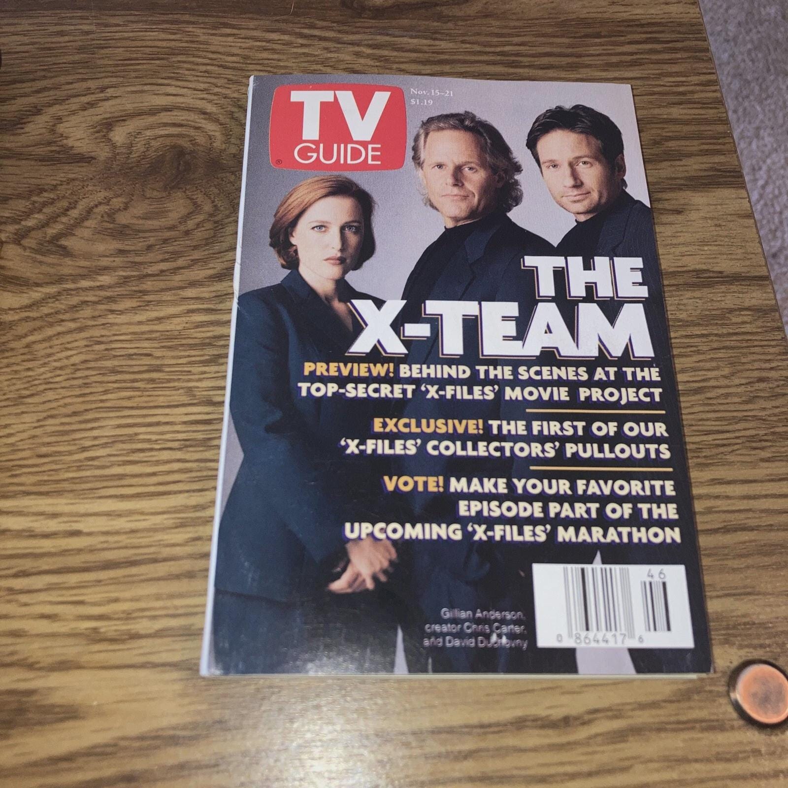X Files Tv Guide - Etsy