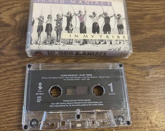 10,000 Maniacs In My Tribe Cassette 1987 Elektra Asylum