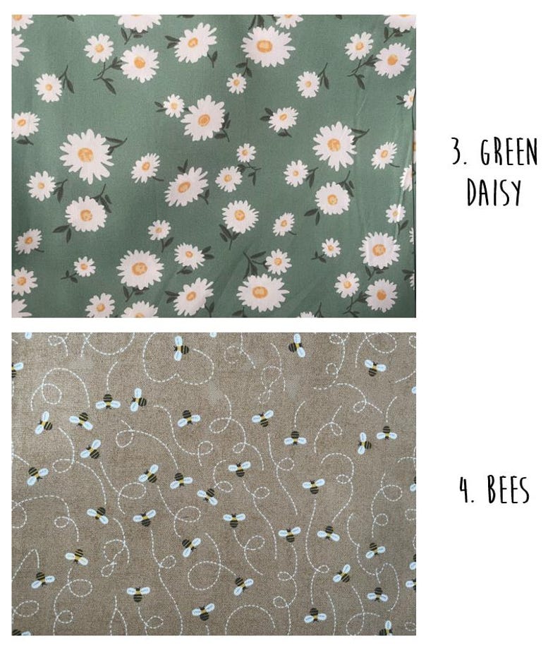 Fabric Book Cover / Dust Sleeve MEDIUM Book Gift Bookish Things Etsy