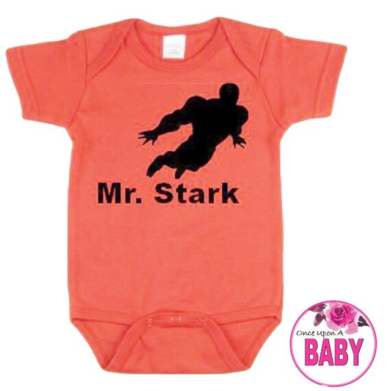 ironman baby onesie