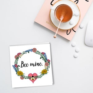 Abeja Mía - Tarjeta de San Valentín