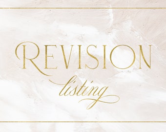 Revisions