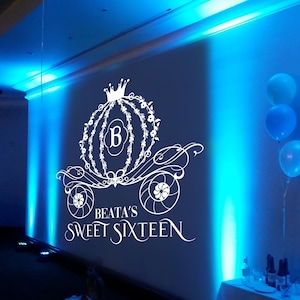 Sweet 16 Logo Svg Quinceanera Logo Svg Editable Crest Png Digital Gobo Svg Carriage Logo Svg