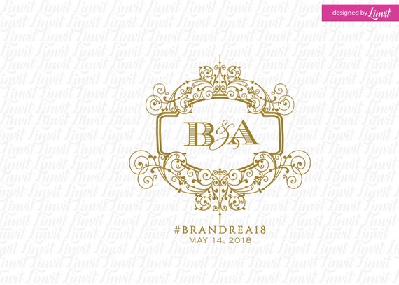 Download Wedding Logo Wedding Monogram Wedding Monogram Logo Luxury Etsy