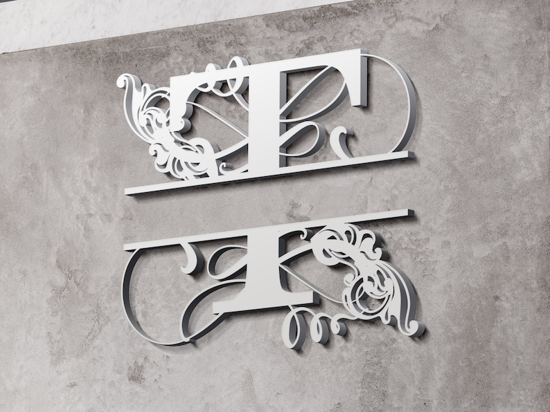 Download Floral Font Svg Split Monogram Split Monogram Letters Split Font Split Alphabet Svg Letter Svg Split Monogram Svg Font For Cricut Materials Paper Party Kids Puhlsphotography Com