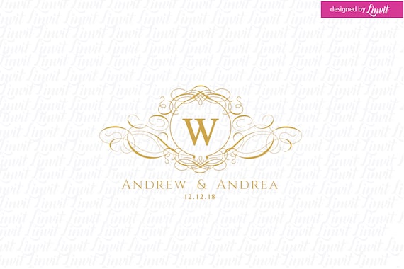 Download Wedding Logo Wedding Monogram Wedding Monogram Logo Luxury Etsy