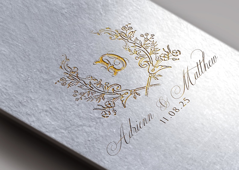 Wedding Logo Wedding Monogram Wedding Monogram Logo Luxury | Etsy