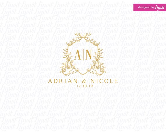 Download Free Monogram Frame Svg Wedding Svg Designs Wedding Svg Crown Etsy SVG Cut Files