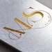 Modern Wedding Monogram, Chic Logo, Stylish Wedding Couple Logo ...