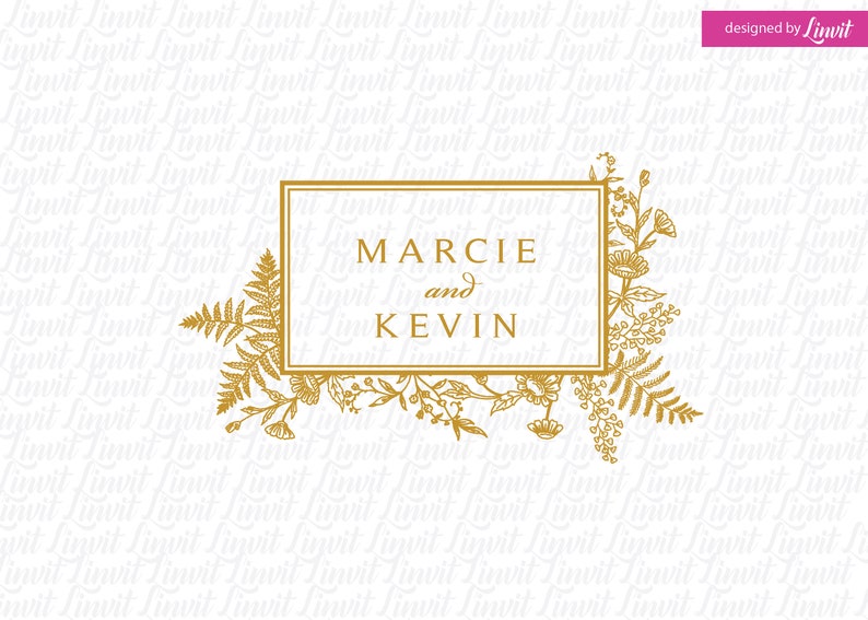 Download Invitations Paper Wedding Svg Wedding Monogram Custom Wedding Logo Blog Logo Monogram Frame Svg Wedding Monogram Logo Luxury Wedding Logo Wedding Logo Weddings