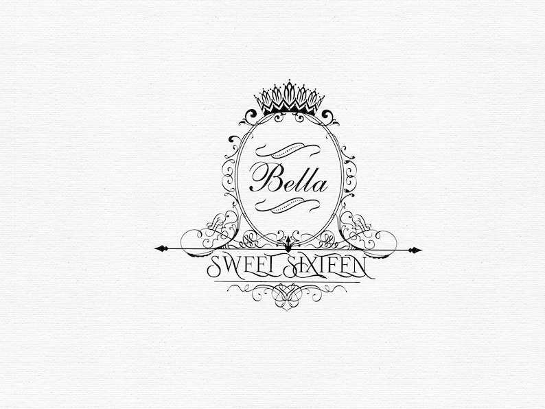 Download Sweet 16 Svg Sweet 16 Crown Royal Svg Quinceanera Svg | Etsy