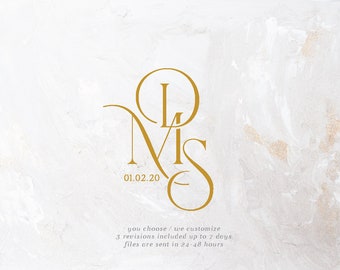 Wedding Logo Design Etsy