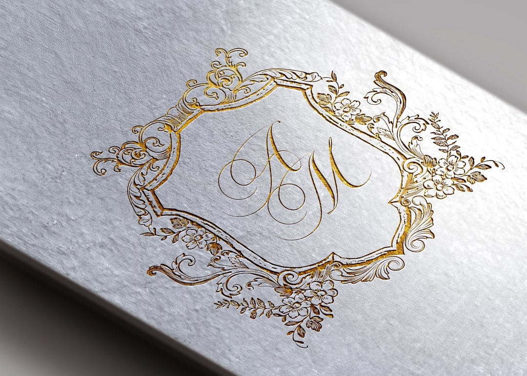 Custom Crest, Wedding Crest, Wedding Logo, Wedding Monogram, Wedding ...