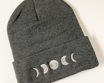 Phases of the Moon Beanie