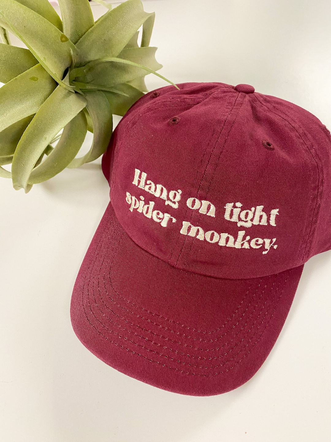 Hang on Tight Spider Monkey Twilight Relaxed Fit Hat - Etsy