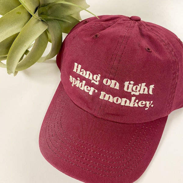 Hang on Tight Spider Monkey Twilight Relaxed Fit Hat