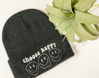 Choose Happy Beanie