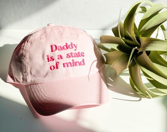 Daddy is a State of Mind Relaxed Fit Dad Hat, Pedro Pascal, Last of Us