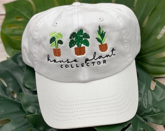 House Plant Collector Relaxed Fit Hat