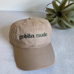 Goblin Mode Relaxed Fit Dad Hat