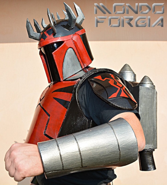 1/6 Scale STAR WARS Mandalorian Jango Fett Gauntlet Arm Armor Set