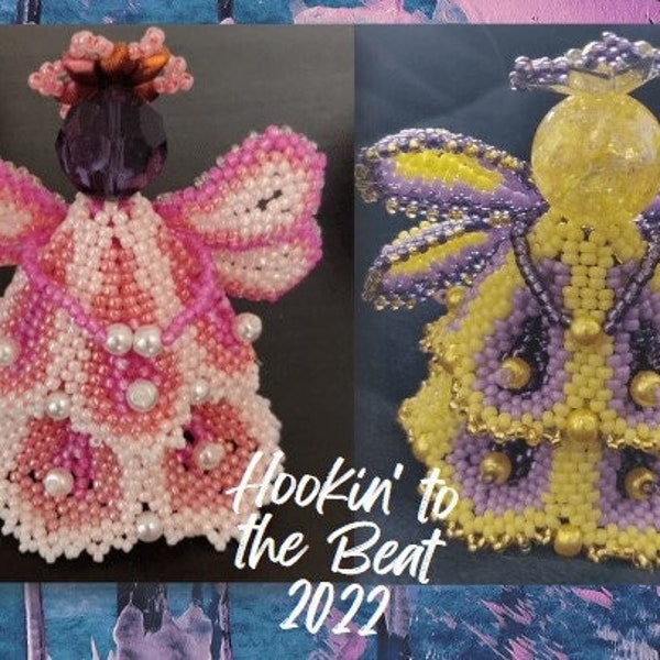 Woodland Flower Faerie / Angel - (31 pages) Digital Download (Seed beads recommended)