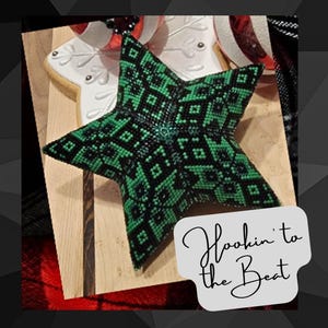 3D Peyote Star - Astrid Enda 8 - Digital Download