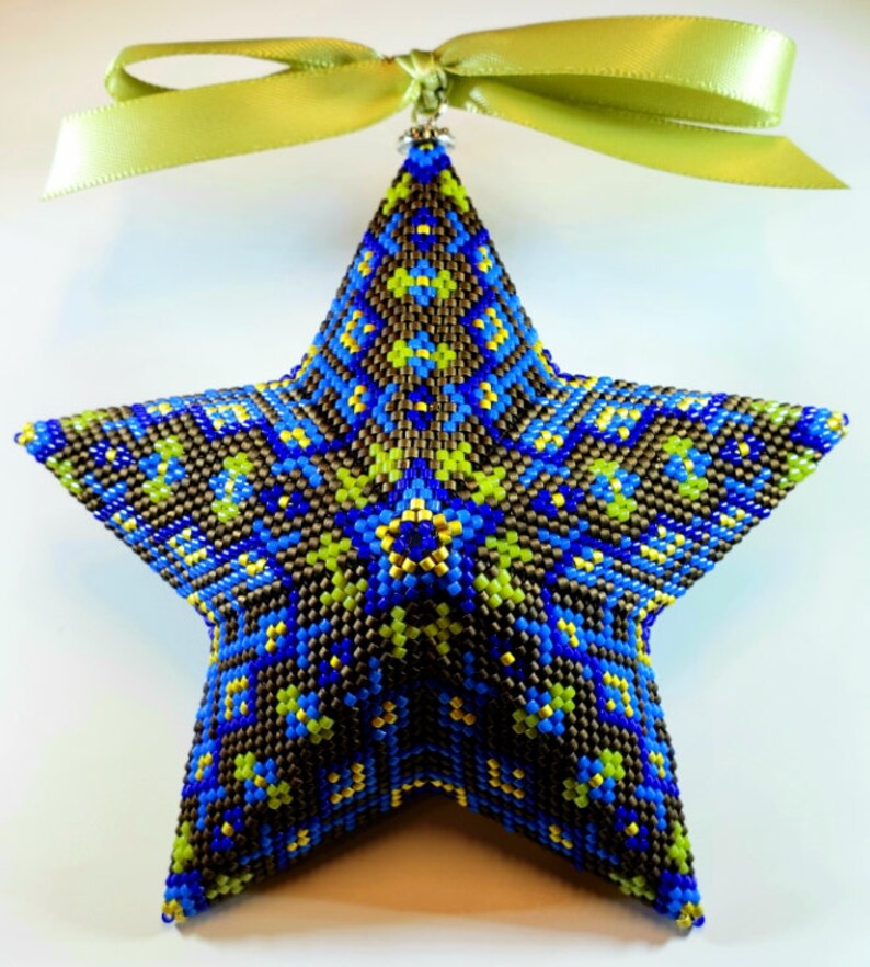 5 Mosaics Peyote Star No Digital Download