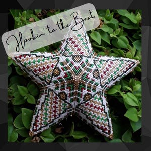 3D Peyote Star - O Tannenbaum 1 - Digital Download